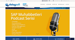 Desktop Screenshot of detaysoft.com